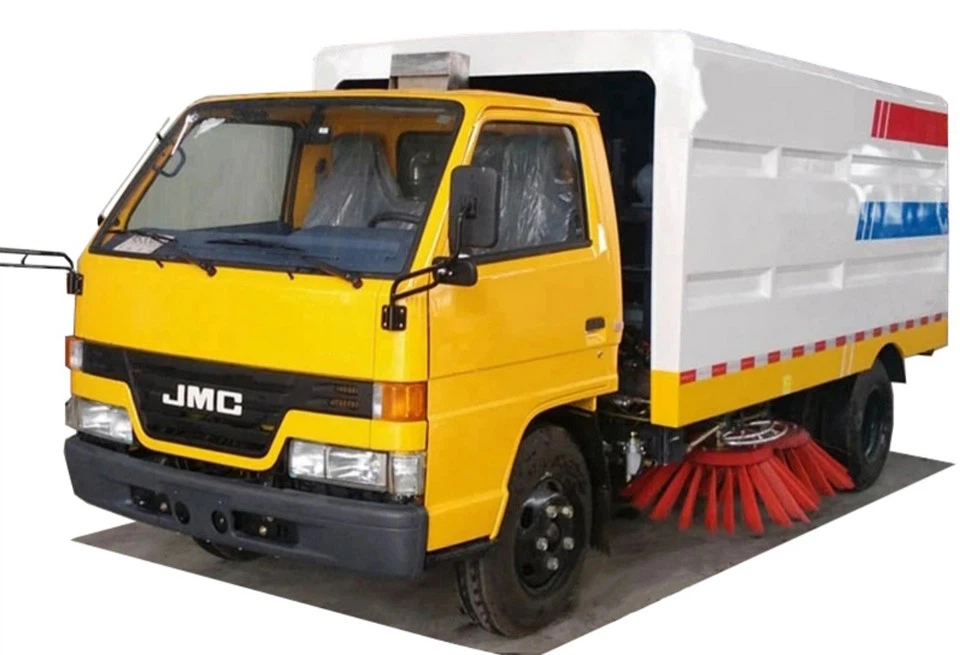 6 Wheelers 6CBM Industrial Sweeper Truck