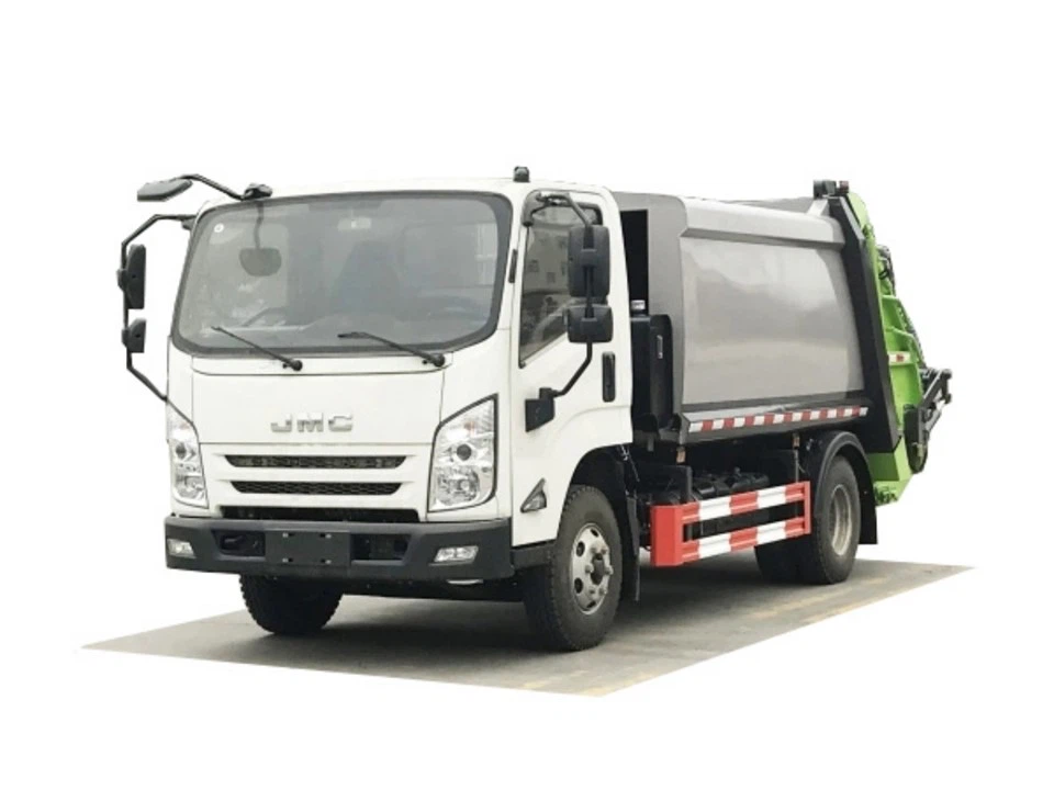 6 Wheelers 8 CBM Garbage Compactor Truck