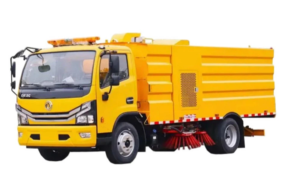 8 CBM Mechanical Broom Street Sweeper