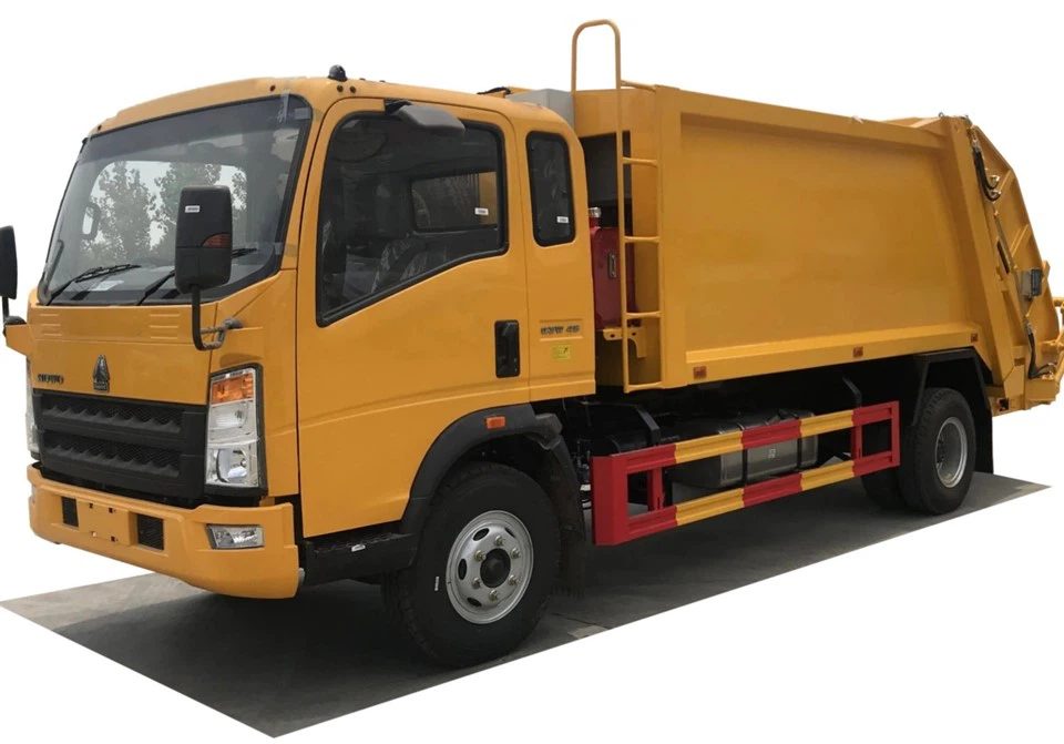 HOWO 6CBM Waste Compactor Truck