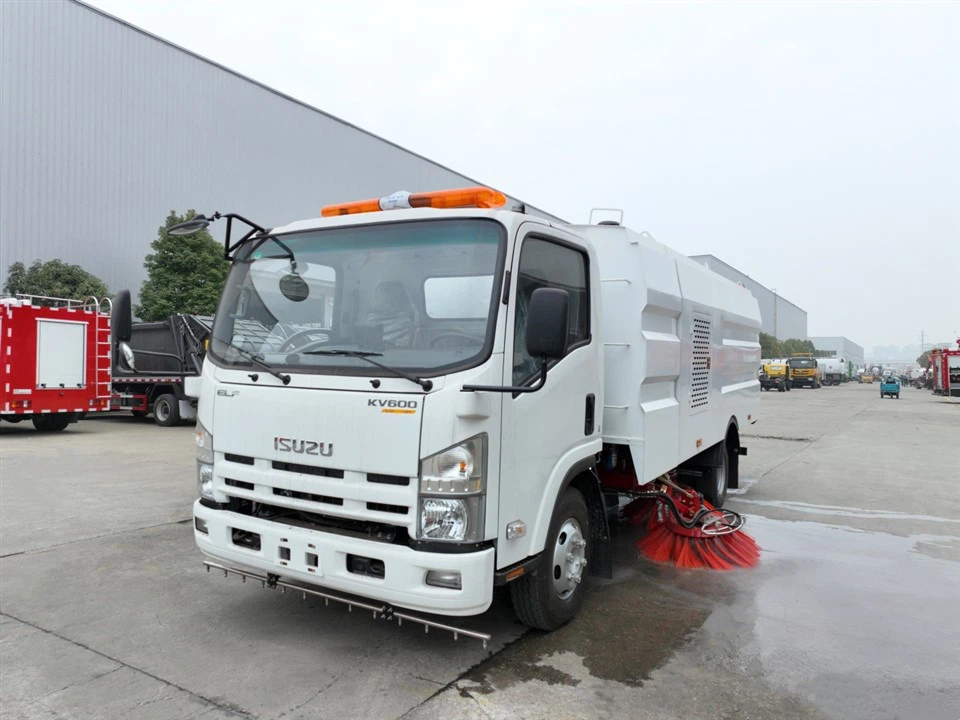 ISUZU KV600 6CBM Road Sweeper Truck