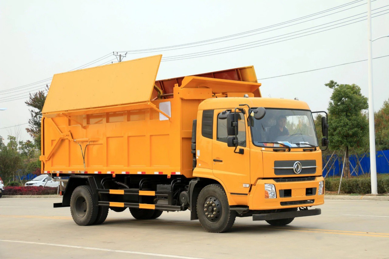 12 CBM Dumper Placer Garbage Truck 2