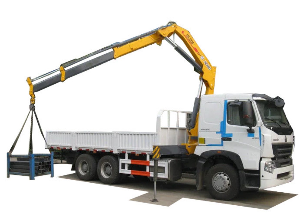 25 Ton Articulating Truck Mounted Crane