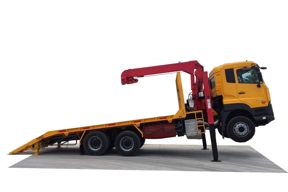 Self Loader Truck Mounted Crane 5t