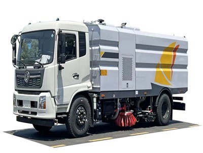 16m3 Pressure Washing Sweeper Truck