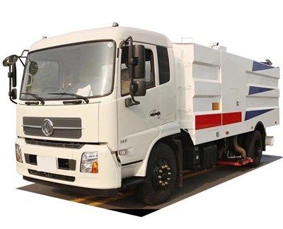 6 Wheelers 10 CBM Washing Sweeping Truck