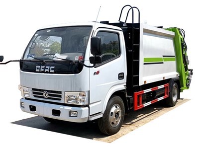 6 Wheelers 6 CBM Waste Compactor Truck