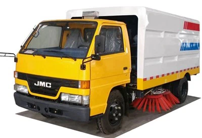 6 Wheelers 6CBM Industrial Sweeper Truck