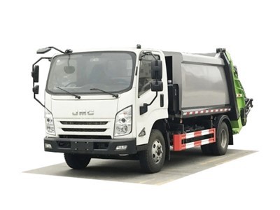 6 Wheelers 8 CBM Garbage Compactor Truck