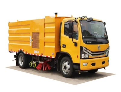 6 Wheelers 8 CBM Sweeping Truck