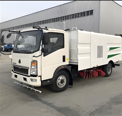 HOWO 6CBM Road Sweeper Truck