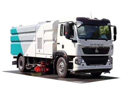 HOWO Truck Mounted City Sweeper